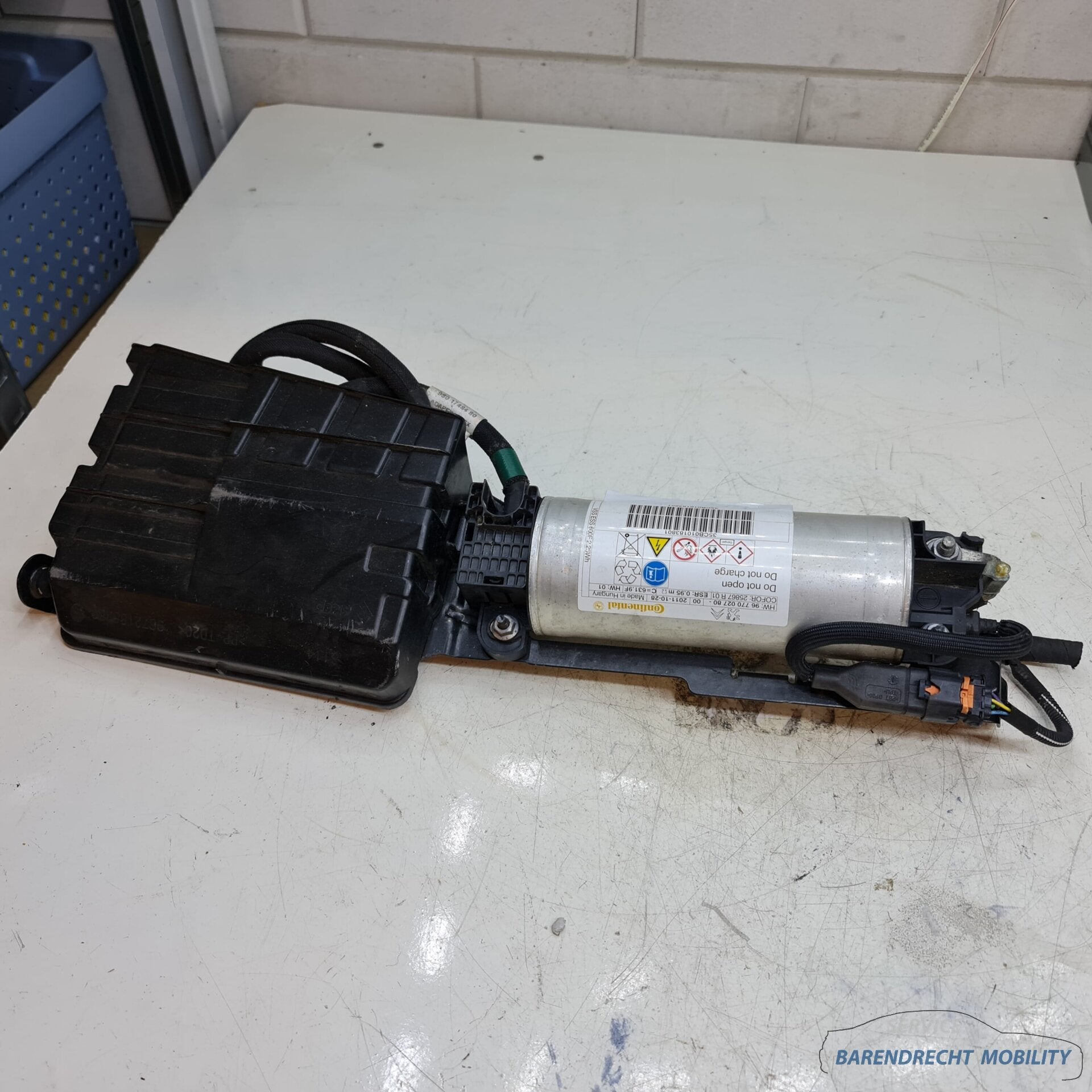 PSA Peugeot Citroen startstop start/stop condensator compute