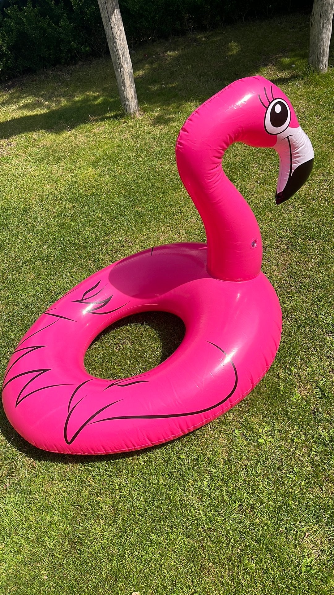 Opblaasband flamingo, Ophalen of Verzenden, Zo goed als nieuw