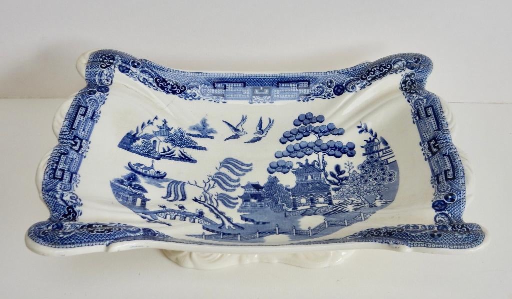 Willow Wedgwood serveerschaal, Ophalen of Verzenden