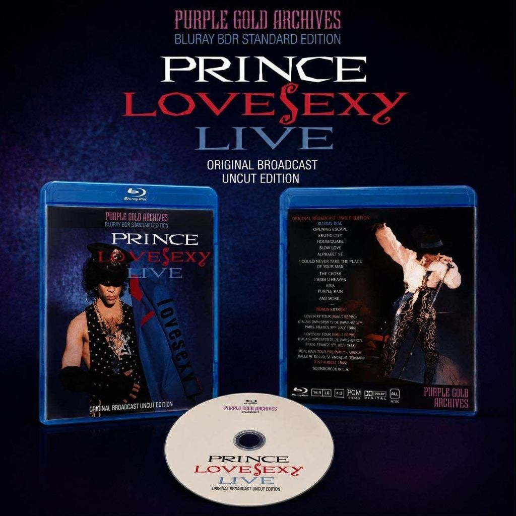 Prince “LOVESEXY” 1988 Uncut (BLU-RAY) Edition, Promo, Nieuw in verpakking, Album, Verzenden
