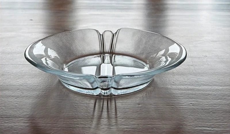 Holmegaard schaal, Ophalen of Verzenden, Overige stijlen, Glas, Schaal of Schalen