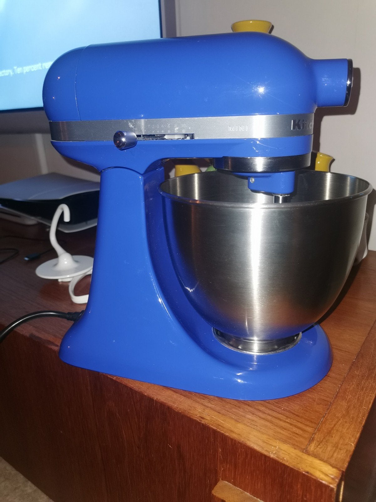 KitchenAid  Mini, 3 tot 4 liter, Ophalen of Verzenden, Zo goed als nieuw, 3 snelheden of meer