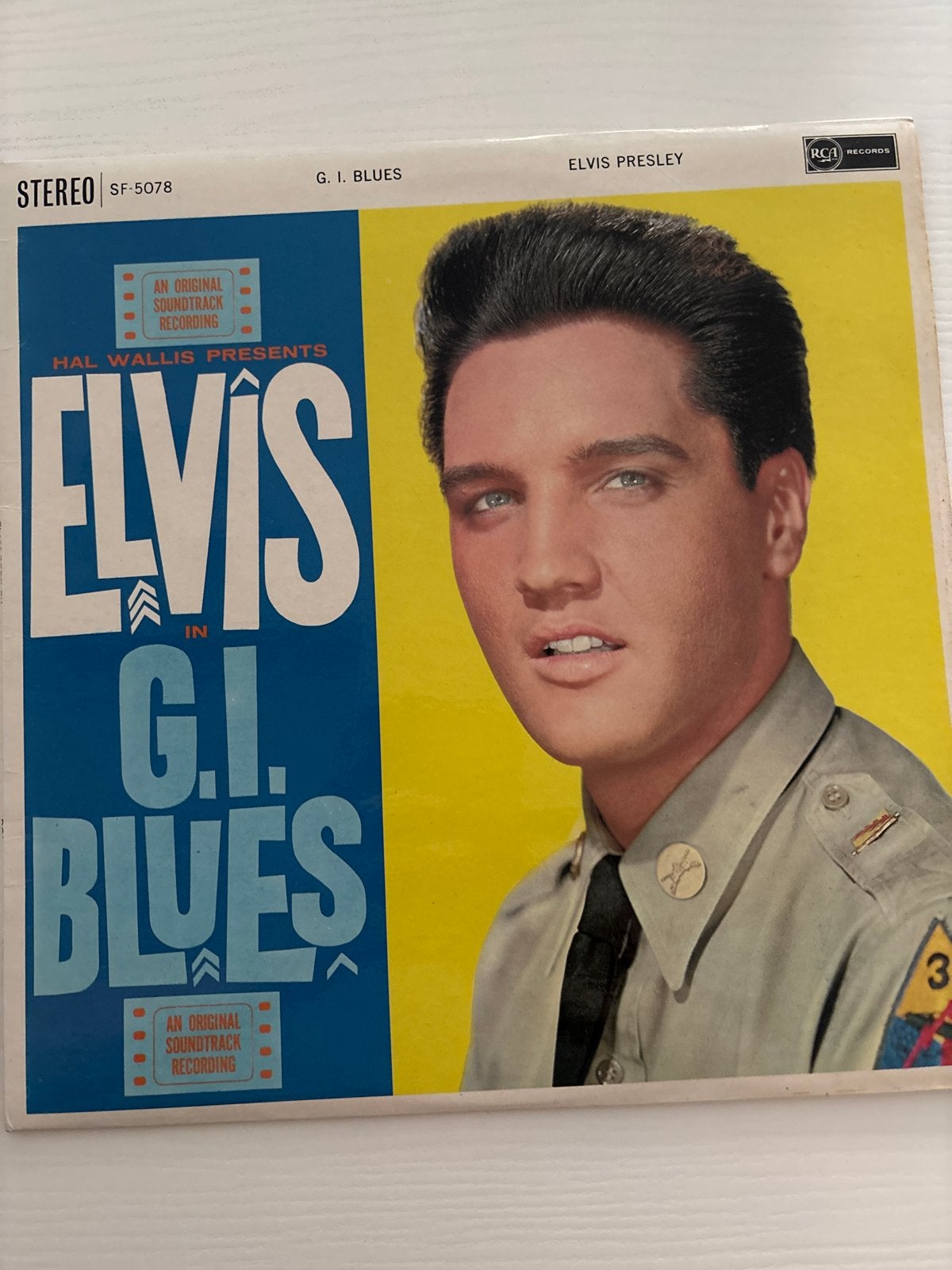 Elvis Presley - G.I. Blues LP (Stereo, RCA Victor), Ophalen of Verzenden, Zo goed als nieuw, Cd of Plaat