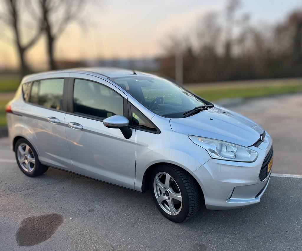 Ford B-Max 1.0 Ecoboost 74KW/100PK 2014 Grijs, Voorwielaandrijving, 750 kg, 100 pk, Origineel Nederlands