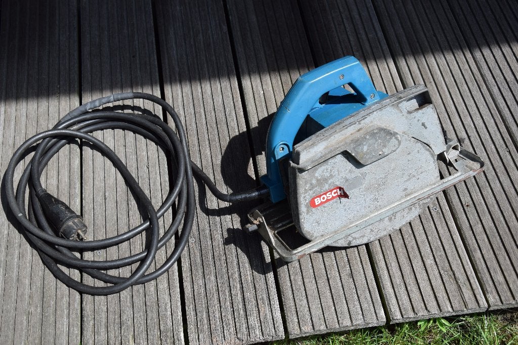 Cirkelzaag Bosch | Blauw | Pro, Ophalen, Gebruikt, Cirkelzaag, 600 tot 1200 watt