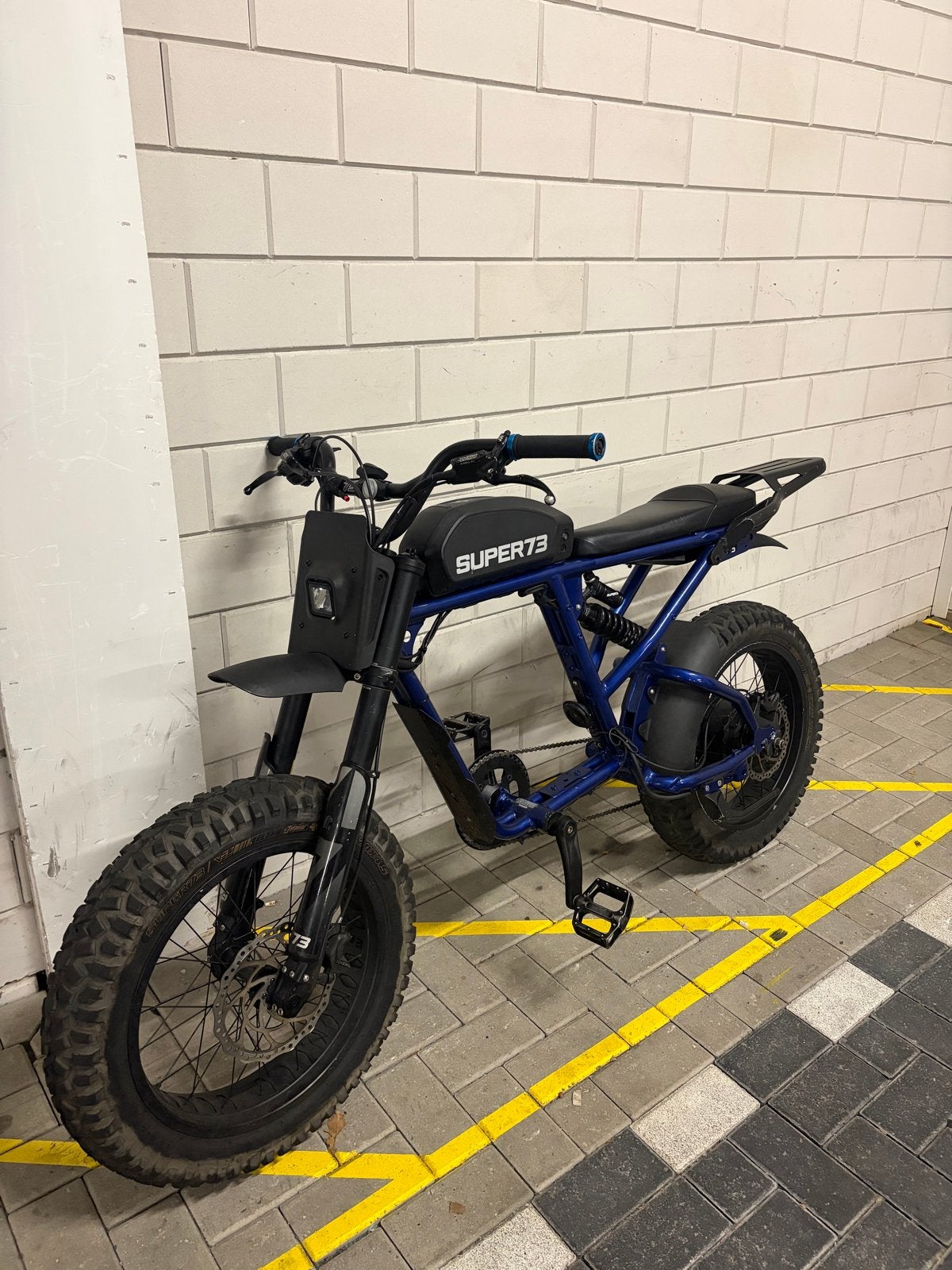 Super 73 RX Custom kleur, Gebruikt, Minder dan 47 cm, 50 km per accu of meer, Ophalen