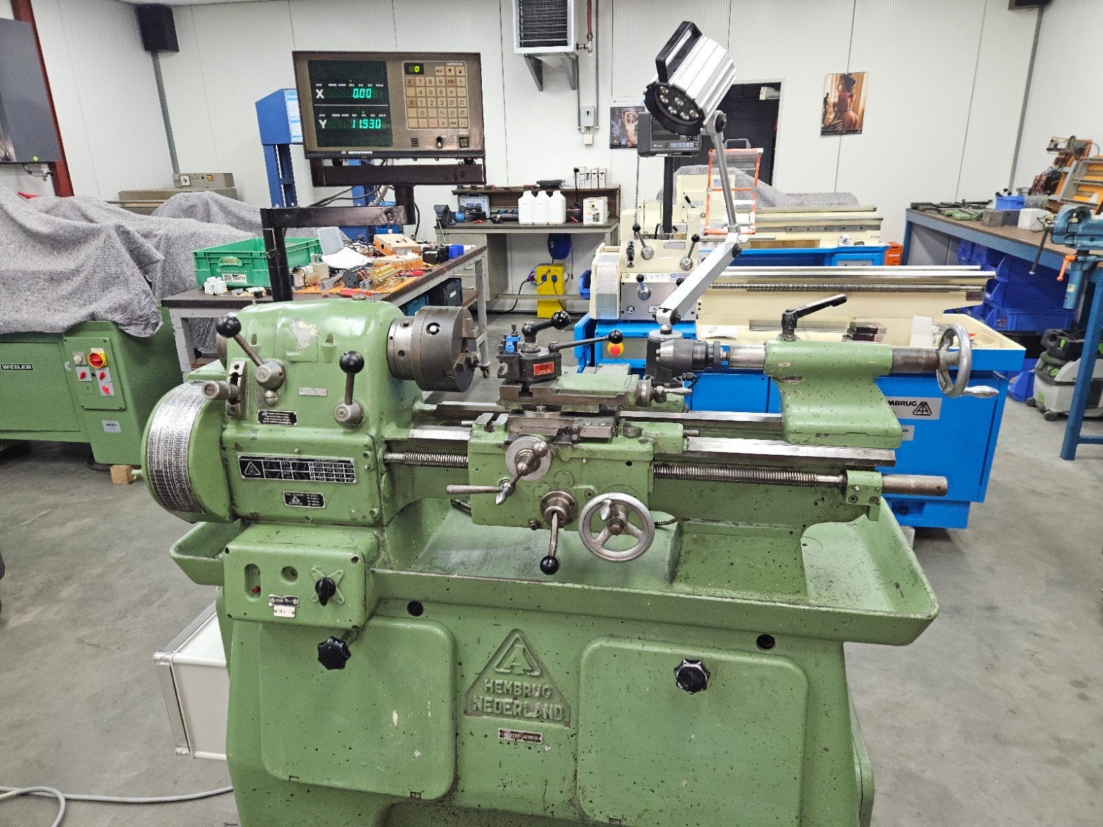 AI DR1 230 volt, Doe-het-zelf en Verbouw, Ophalen, Metaaldraaibank