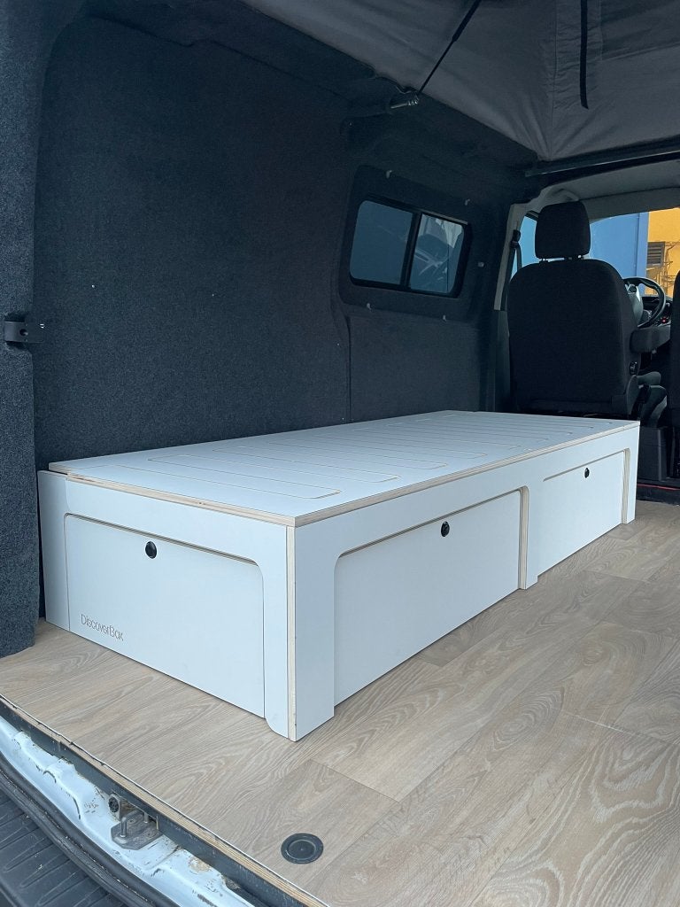 Uitschuifbed camper - Nieuw - Wit HPL, Ophalen, Nieuw