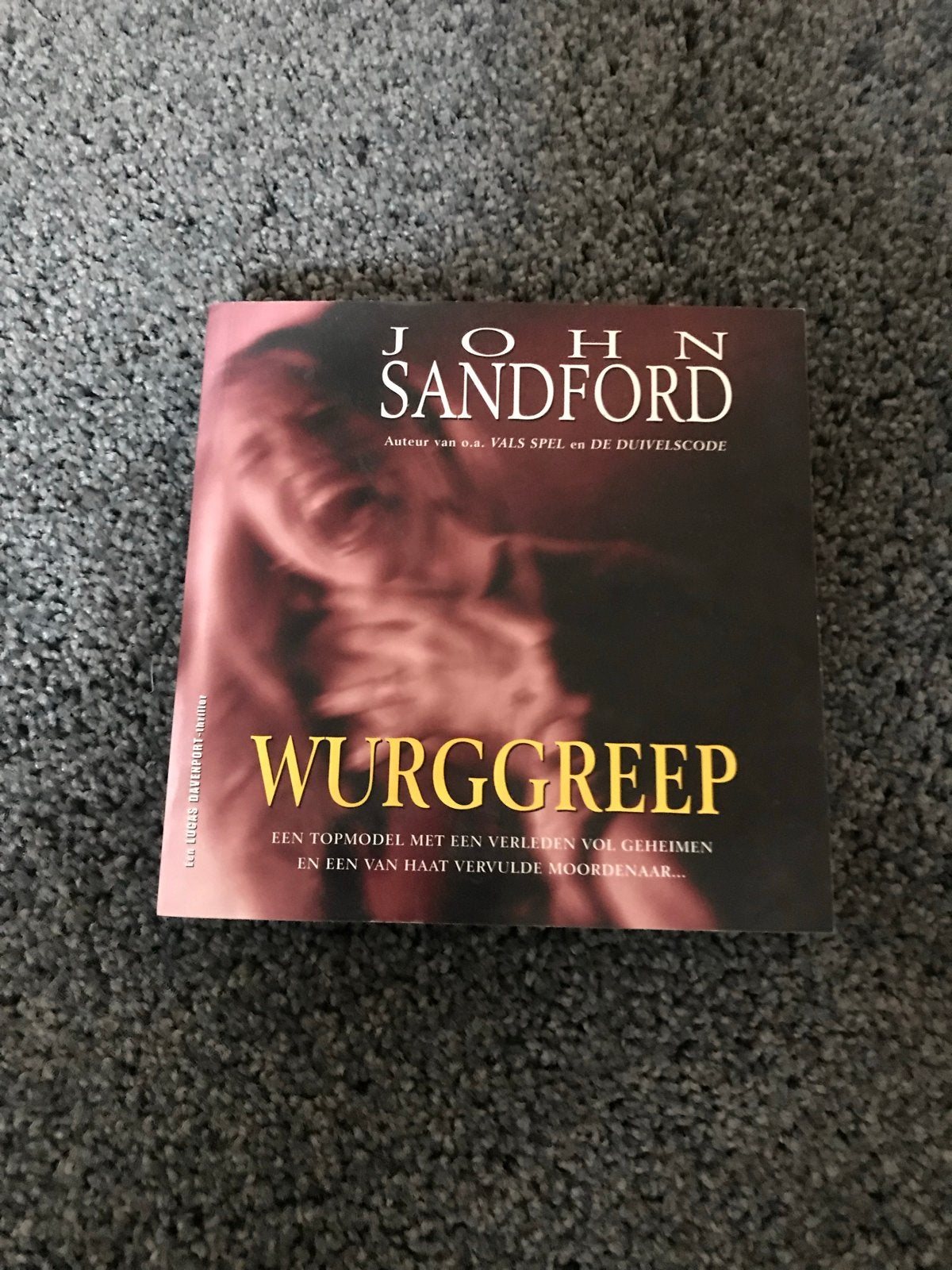 WURGGREEP - John Sandford (Thriller), Boeken, Ophalen of Verzenden, Gelezen, Nederland