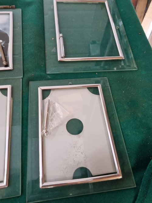 fotolijsten van glas 6 stuks, Ophalen of Verzenden, 'T Olde Gre-j, Info@toldegrej.nl, Endepoelstraat 20f Didam