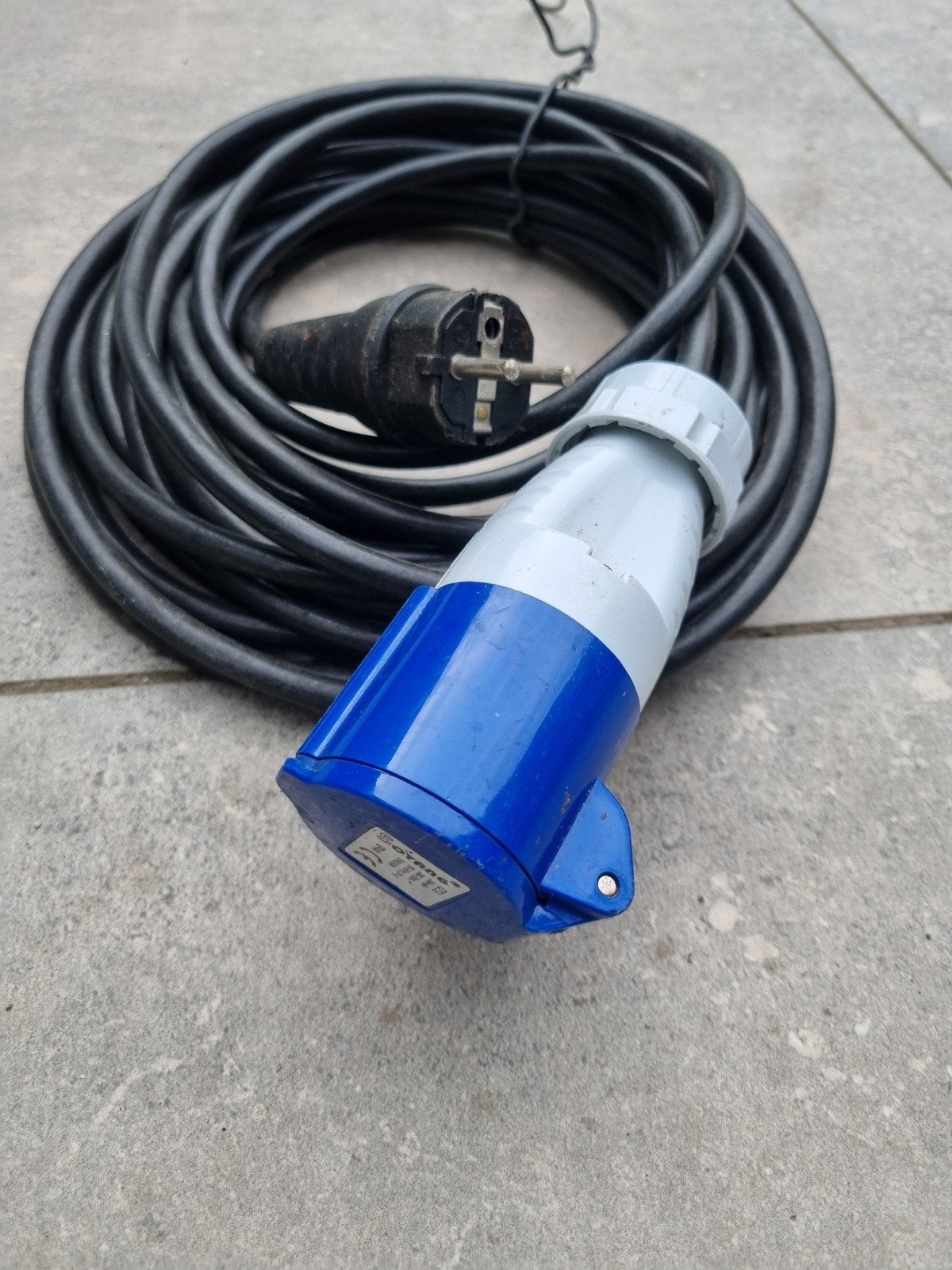 camping verloopkabel 10 meter, Caravans en Kamperen, Ophalen, Gebruikt