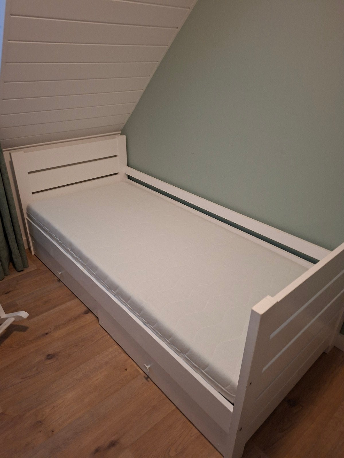 te koop eenpersoons bed, Huis en Inrichting, Ophalen, Gebruikt, 90 cm, Eenpersoons