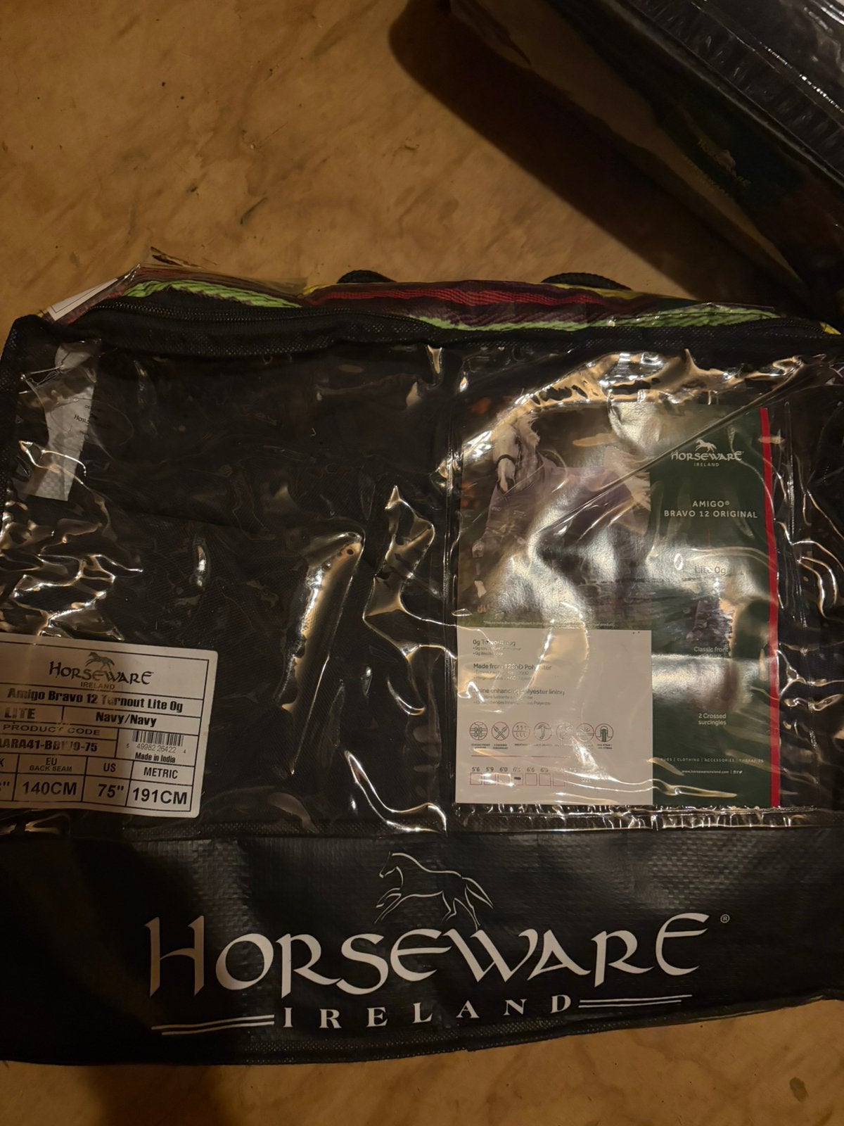 Horseware regendeken 0 gram 6,3, 0 g, Ophalen of Verzenden, Zo goed als nieuw, Horseware
