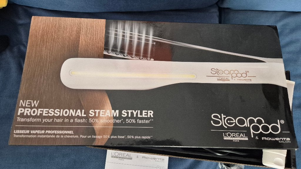 L'Oréal x Rowenta Steampod, Ophalen of Verzenden, Zo goed als nieuw, Krultang of Stijltang