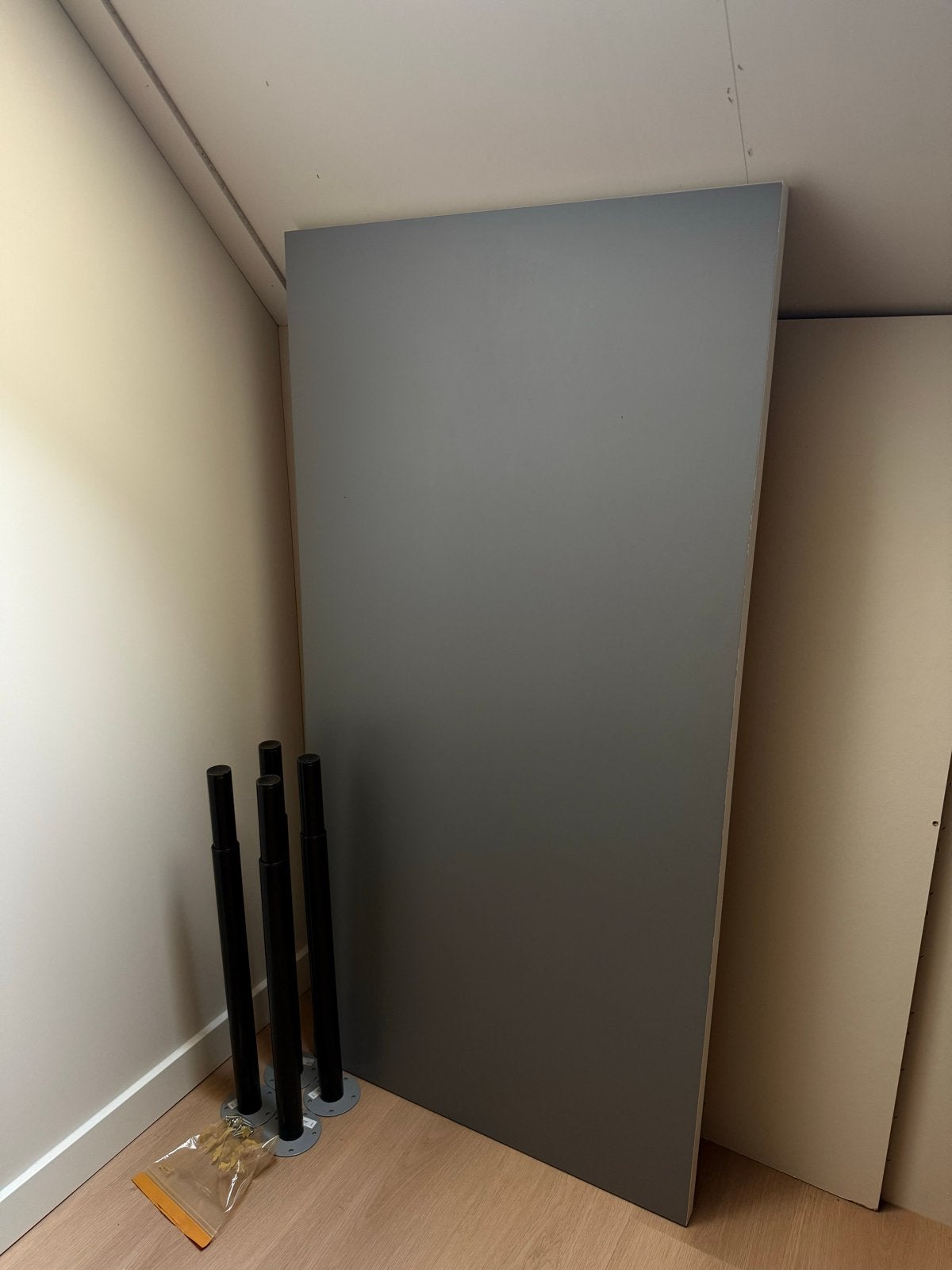 Ikea Bureaublad inclusief poten 150x75, Ophalen, Gebruikt, Spaanplaat of MDF, IKEA