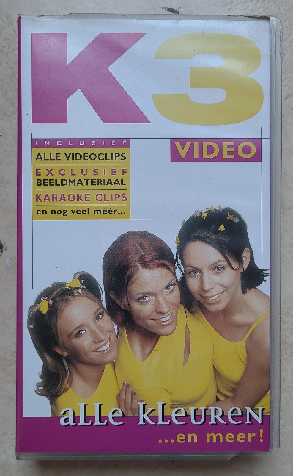 K3 videoband, Gebruikt, Verzenden, Alle leeftijden, Muziekvideo