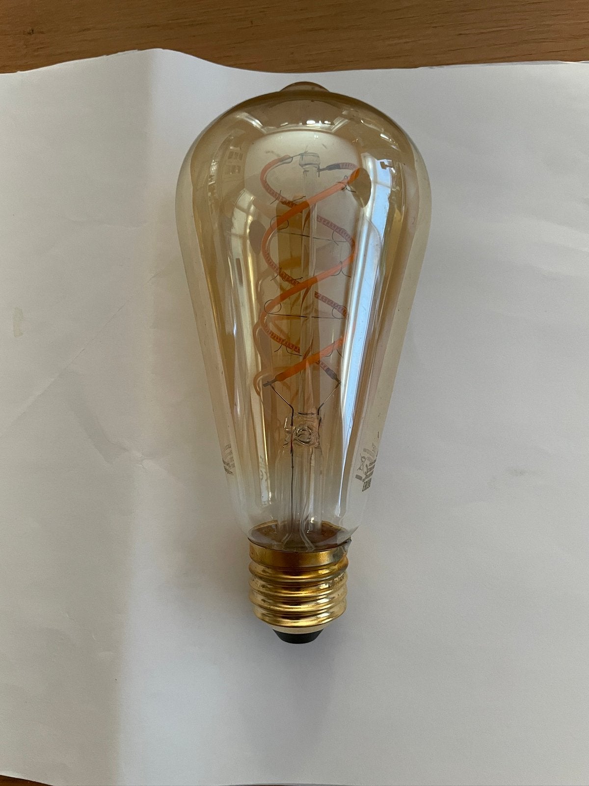 Vier filament ledlampen van het merk Lucide, Ophalen, Gebruikt, Minder dan 50 watt, Wandlamp