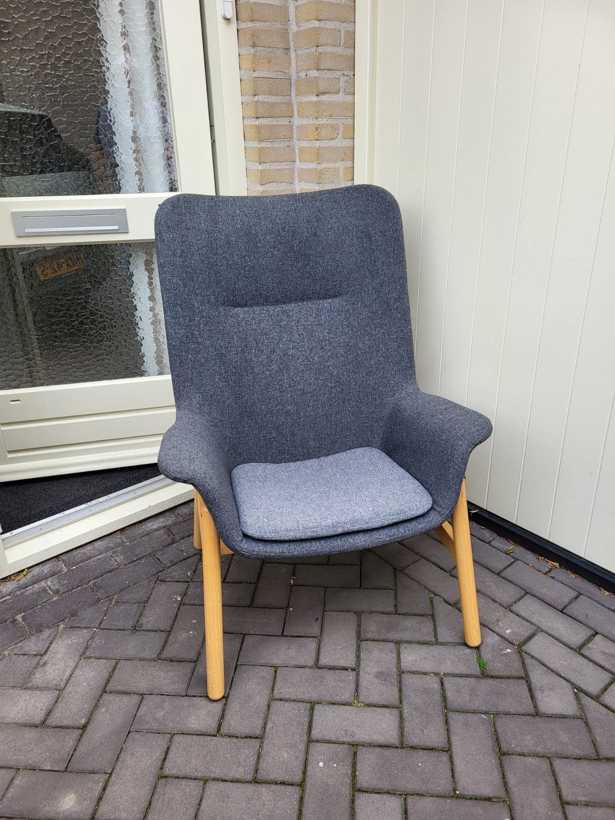IKEA stoel in goede staat - gratis ophalen, Huis en Inrichting, Stoelen, Ophalen, Zo goed als nieuw, Stof, Eén