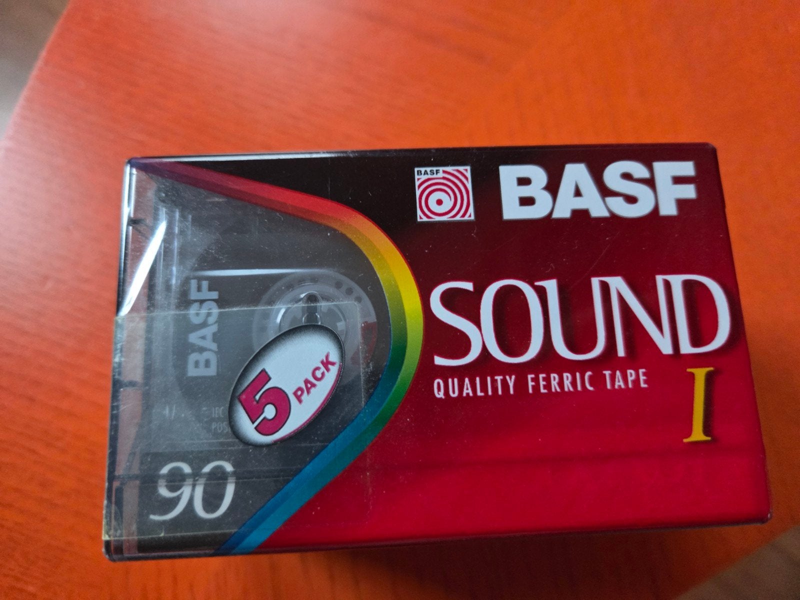 BASF sound 1 cassettebandjes 5pack nieuw in verpakking!, Ophalen, 2 t/m 25 bandjes, Overige genres, Nieuw in verpakking