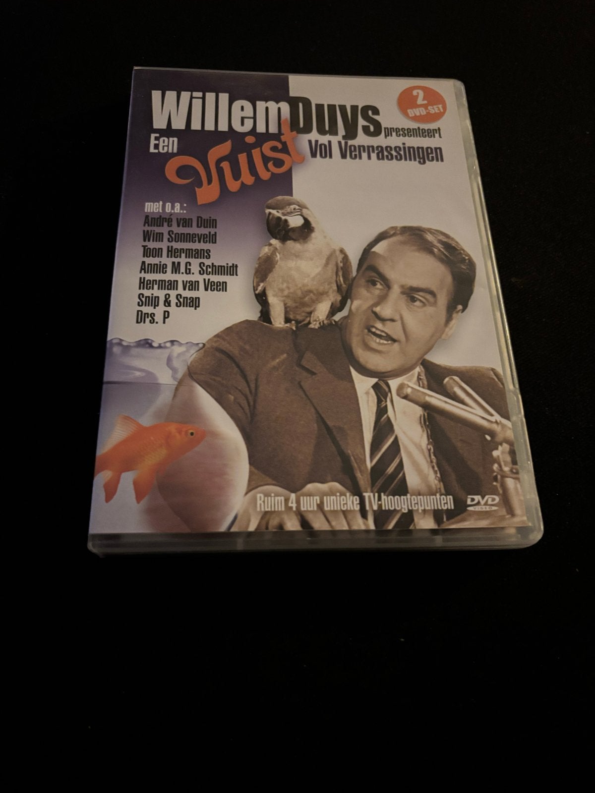 Willem Duys presenteert: Een Vuist Vol Verrassingen DVD, Gebruikt, Alle leeftijden, Nederlands, Overige genres