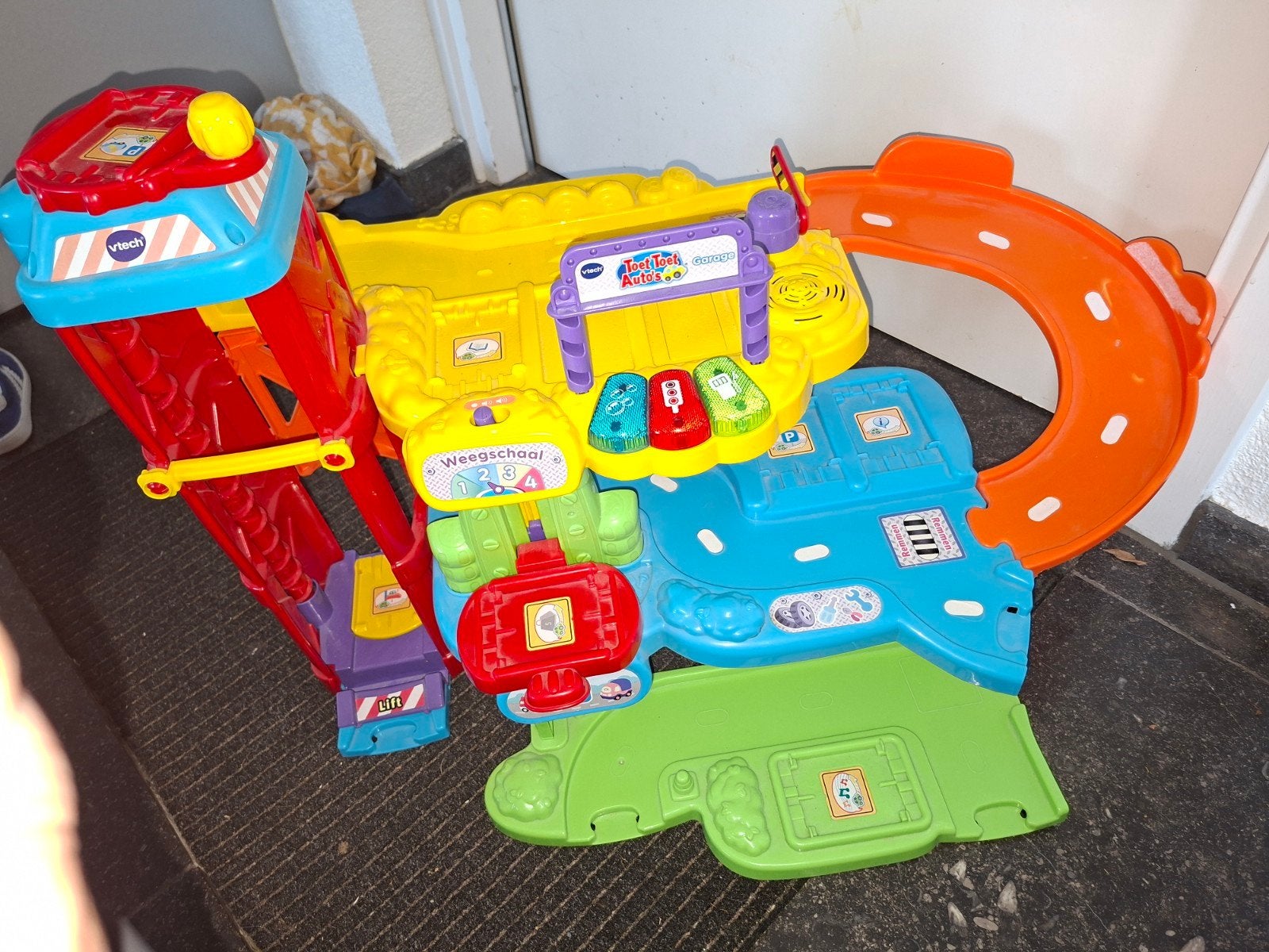 VTech Toet Toet Auto Garage, Winkel, Brandweer en onderdelen, Kinderen en Baby's, Ophalen, Gebruikt
