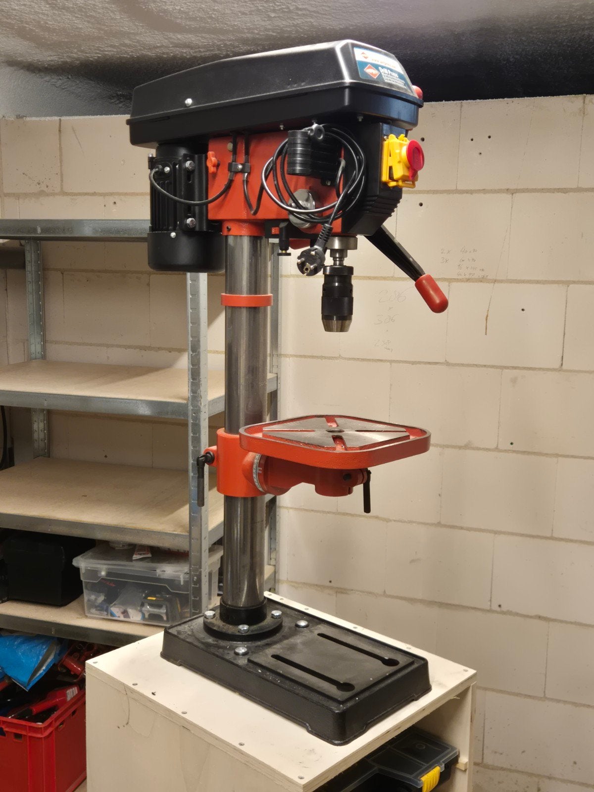 Airpress Kolomboor 77316 - 550W, Ophalen, Zo goed als nieuw, 600 watt of meer, Kolomboormachine
