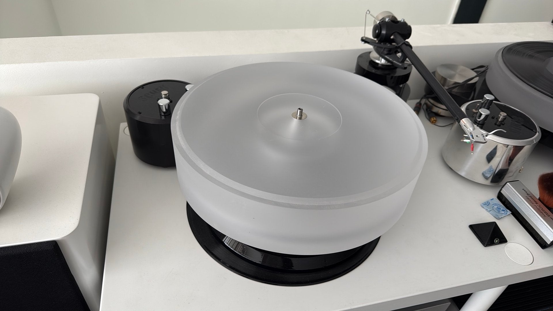Scheu Analog Premier II (12 inch uitvoering 80 mm plateau!), ., Nieuw, Platenspeler, Scheu Analog