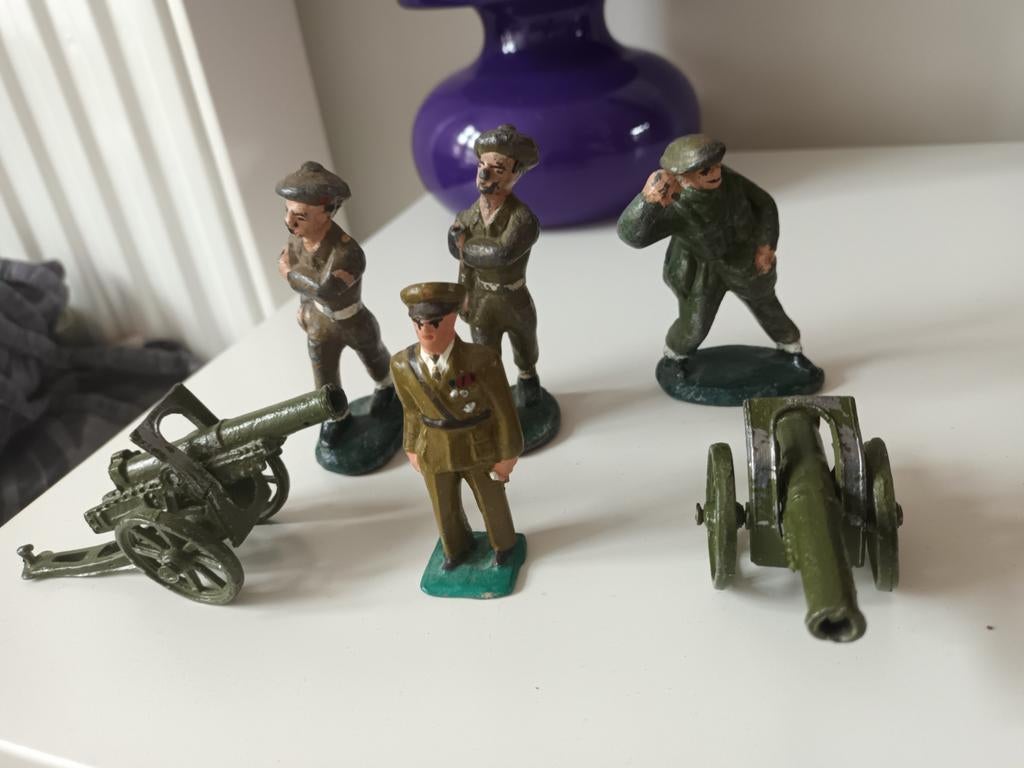 Soldaten en kanonnen Tin?, Ophalen of Verzenden