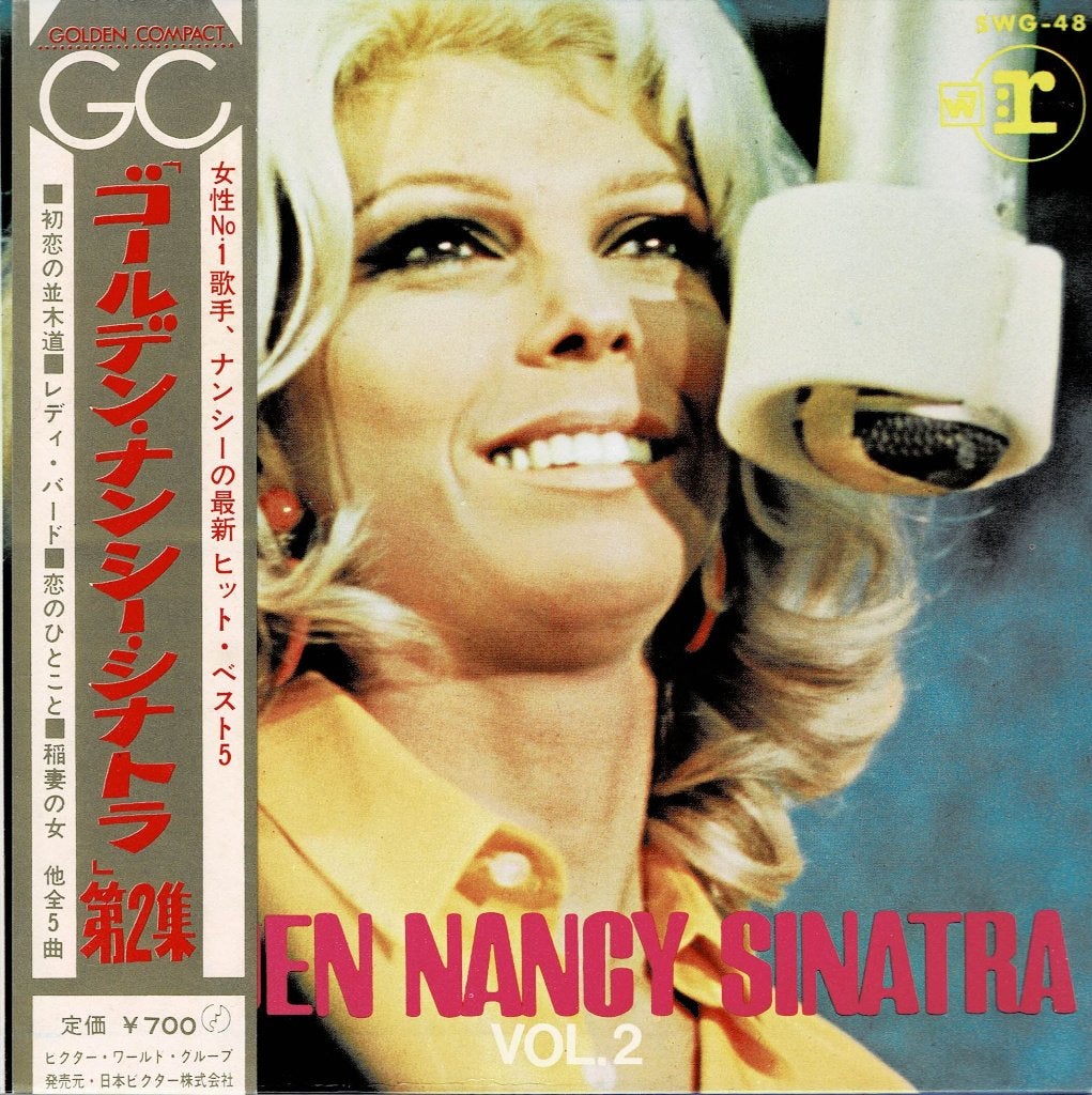 Nancy Sinatra – Golden Nancy Sinatra Vol. 2 (EP, Japan 1968), Gebruikt, 7 inch, Ophalen of Verzenden, Pop