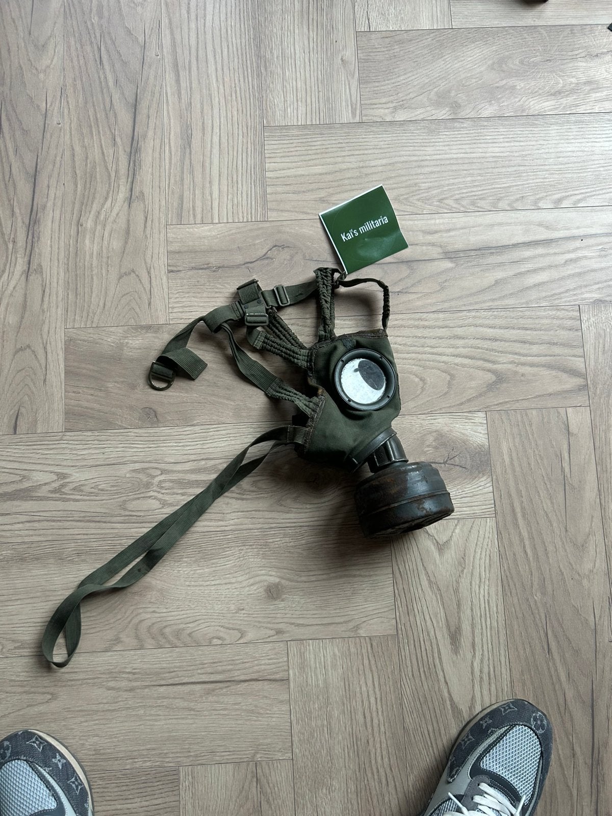 Duits gasmasker ww2, Verzamelen, Militaria | Tweede Wereldoorlog, Ophalen of Verzenden, Duitsland, Overige typen