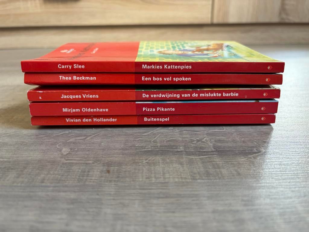 Boektoppers boekjes - Set van 5 jeugdboeken, Ophalen of Verzenden, Gelezen, Fictie algemeen