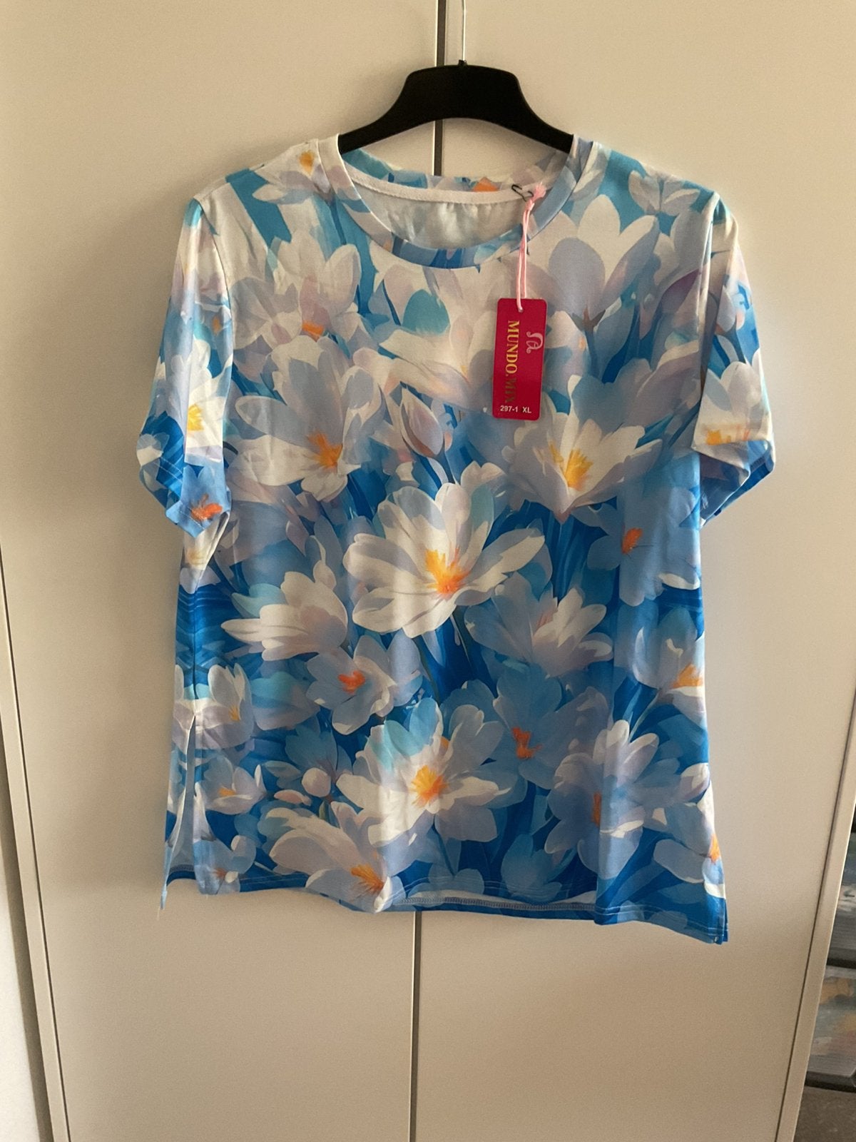 Nieuwe dames top. Maat XXL. (46/48), Kleding | Dames, Blauw, Maat 46/48 (XL) of groter, Nieuw, Ophalen of Verzenden