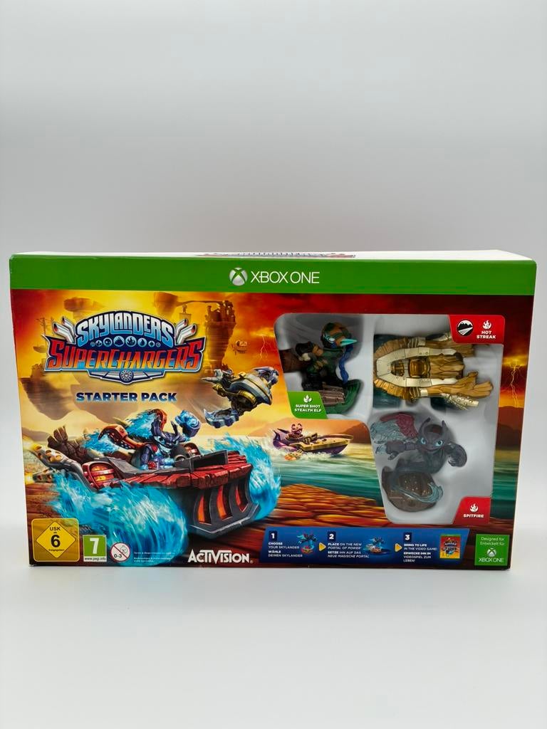 Skylanders Superchargers Xbox One starterset sealed, Spelcomputers en Games, Games | Xbox One, Avontuur en Actie, W, 1 speler