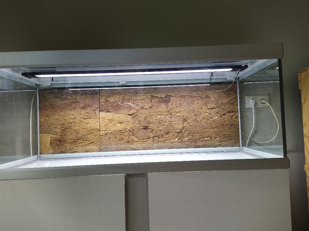 Aquarium Akvastabil met meubel, Dieren en Toebehoren, Vissen | Aquaria en Toebehoren, Ophalen, Gebruikt, Overige merken, Inclusief deksel