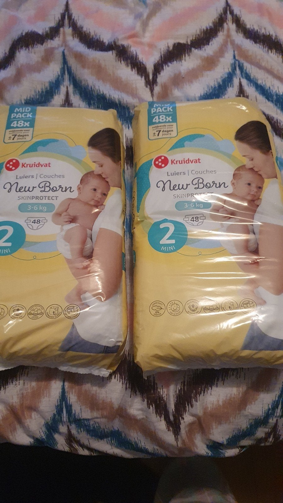 2 pakken new born luiers 2, Ophalen, Nieuw, Overige typen