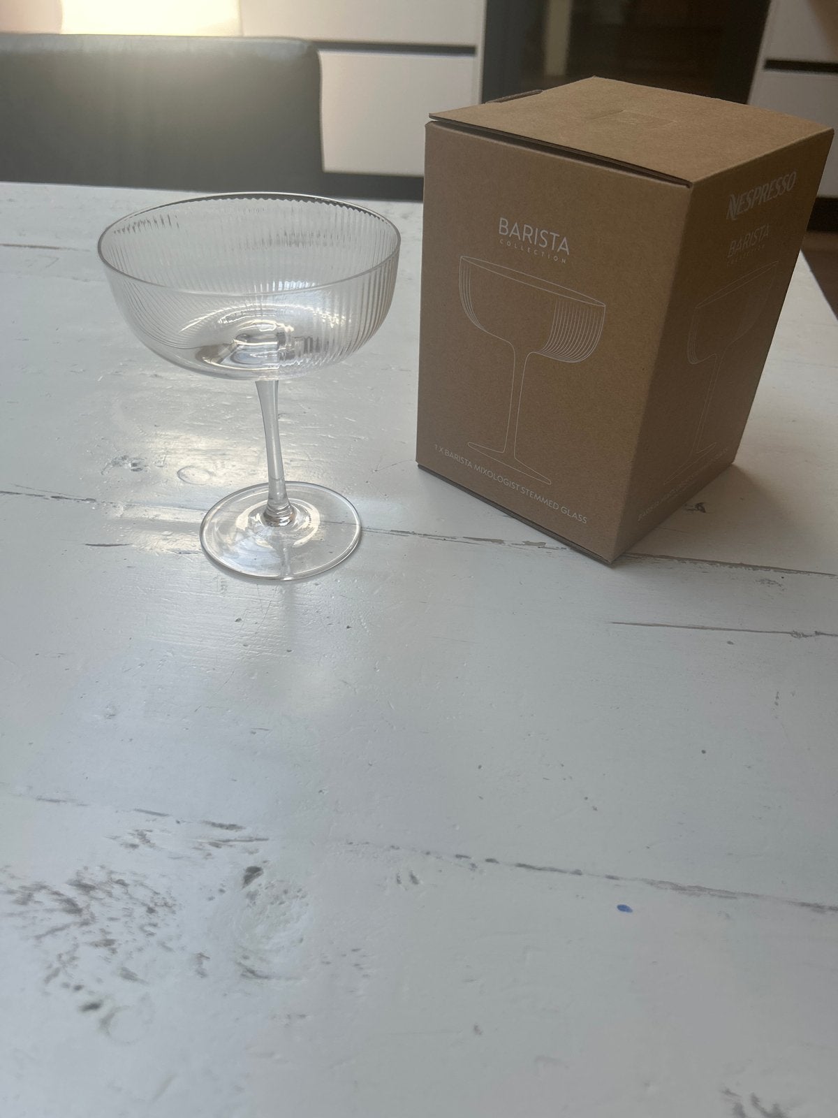 Nespresso Barista Mixologist Glas - Nieuw in doos, Overige typen, Ophalen of Verzenden, Nieuw, Glas