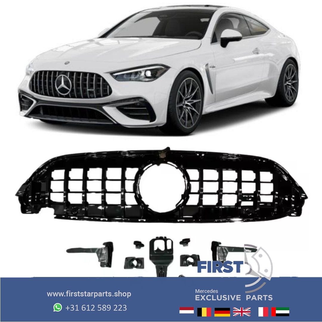 W236 C236 A236 CLE AMG GT GRIL VOORBUMPER PANAMERICANA GRILL, Gebruikt, -, Ophalen of Verzenden, -