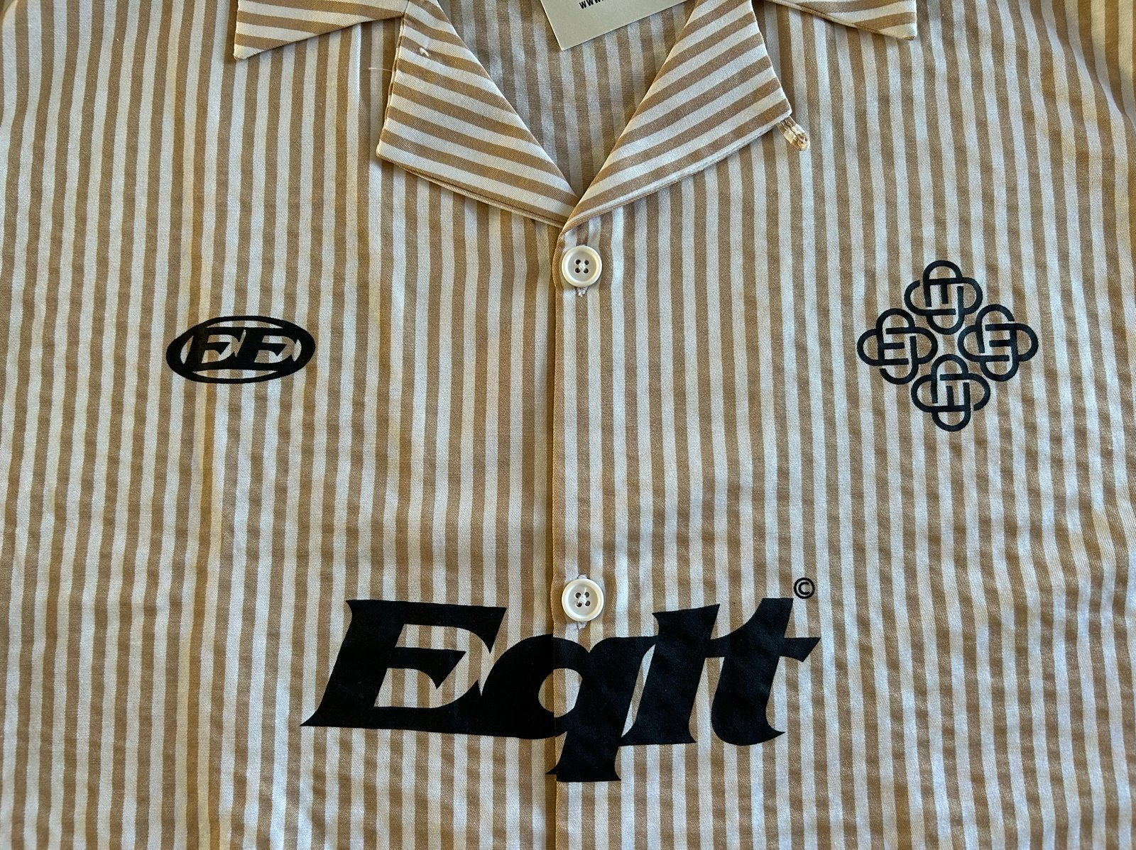 EQUALITE Jersey Boxy Shirt Beige XL nieuw!!, Kleding | Heren, Ophalen of Verzenden, Nieuw, Maat 56/58 (XL), Beige
