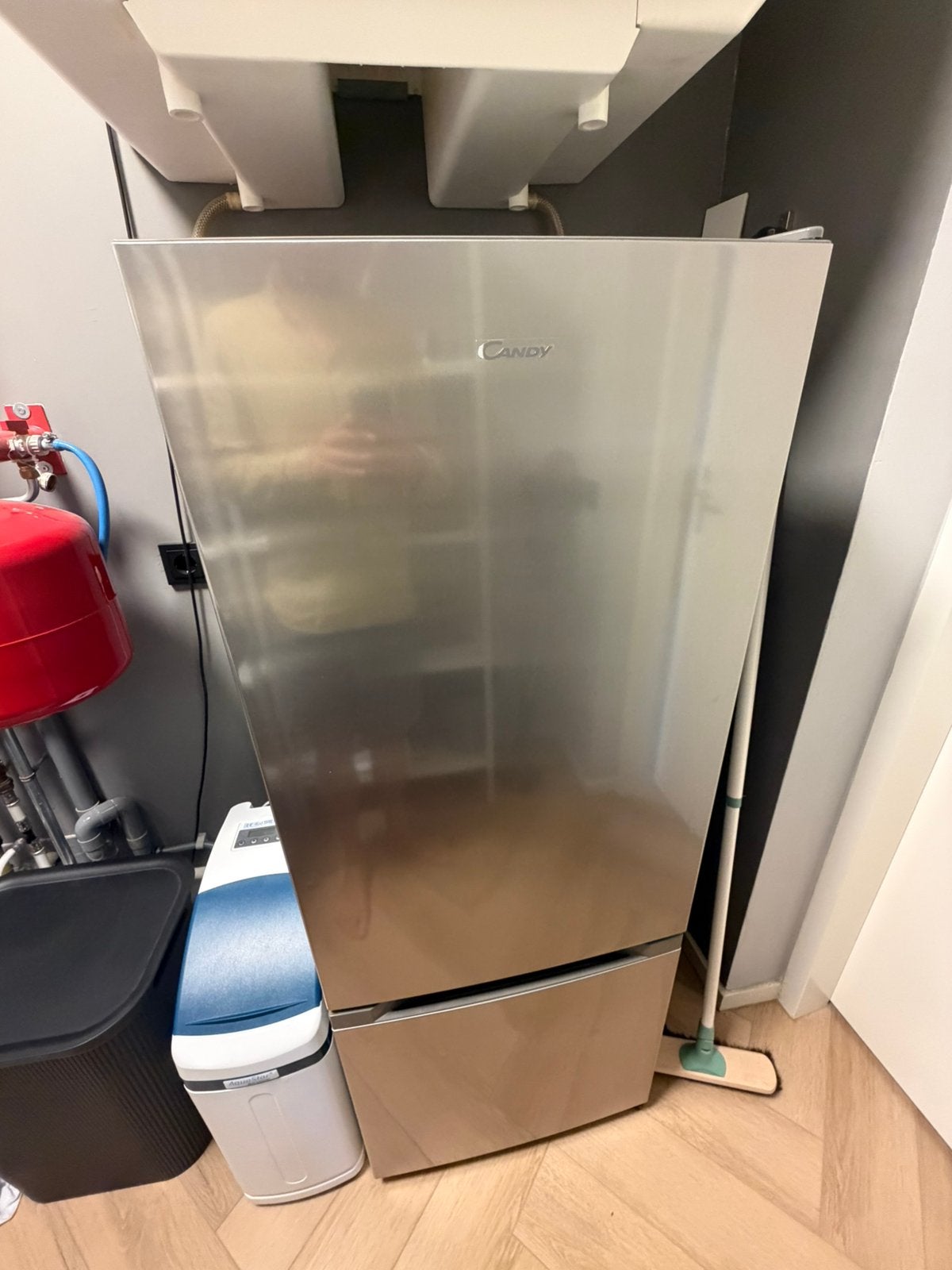 Stevige koelkast van het merk Candy, Ophalen, 200 liter of meer, 160 cm of meer, Zo goed als nieuw
