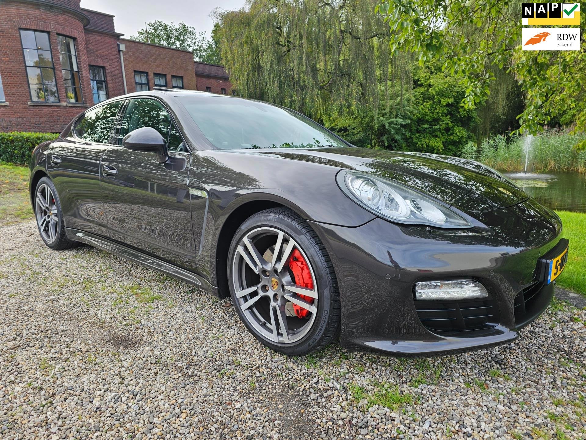Porsche Panamera 4.8 4S DAK/leer/XENON/trekhaak, Auto's, Automaat, Euro 5, 8 cilinders, 4 stoelen