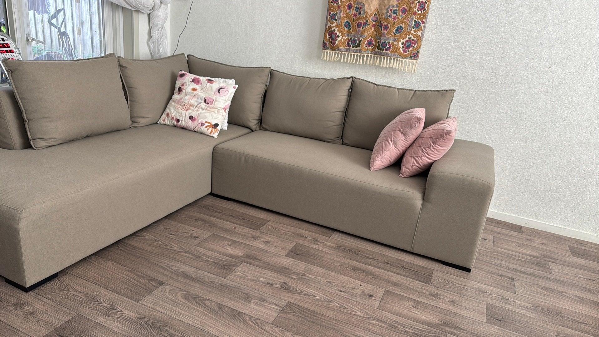 Loungeset-tuinset nieuw stevig en waterbestendig, Tuin en Terras, Ophalen, 5 zitplaatsen, Nieuw, Aluminium