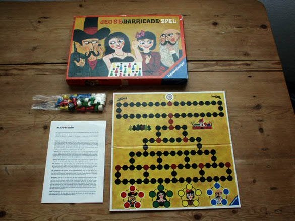 Barricade van Ravensburger, Hobby en Vrije tijd, Gezelschapsspellen | Bordspellen, Een of twee spelers, Ophalen of Verzenden, Gebruikt