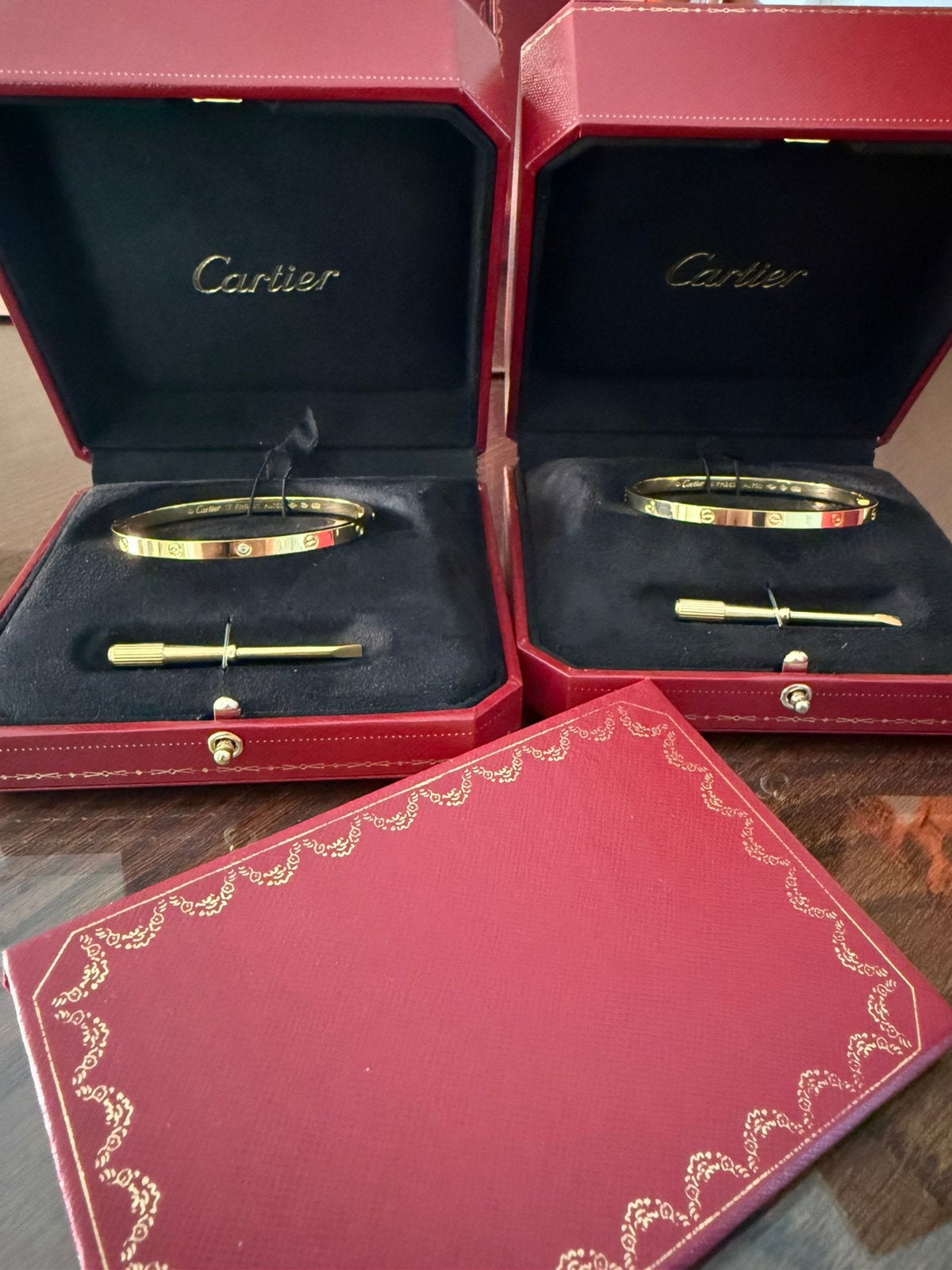 Cartier love bracelet omhuld met 18k goud, Ophalen of Verzenden, Nieuw