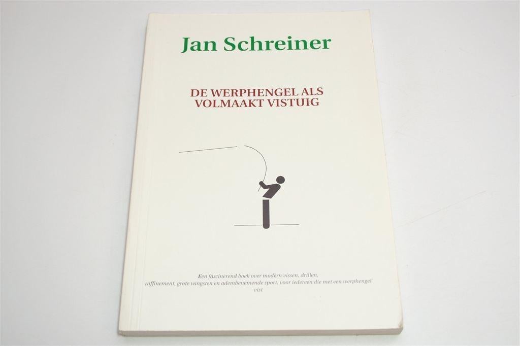 De Werphengel als Volmaakt Vistuig — Jan Schreiner, Ophalen of Verzenden, Zo goed als nieuw, Watersport en Hengelsport