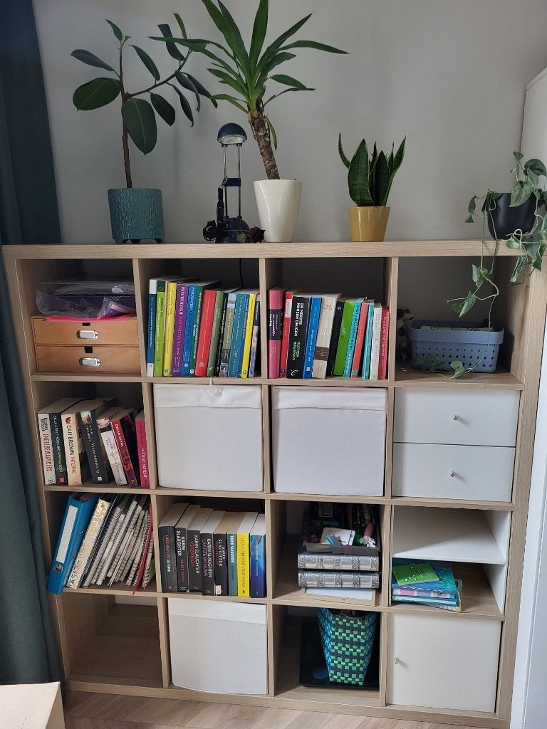 Kallax ikea kast, Ophalen, 100 tot 150 cm, 100 tot 150 cm, Zo goed als nieuw