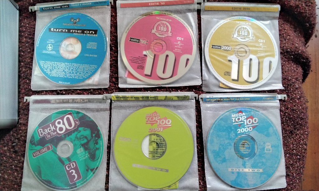Cd's Collectie Funk Reggae Rock Pop Partij 60 stuks DJ's, Ophalen, Zo goed als nieuw, Overige typen