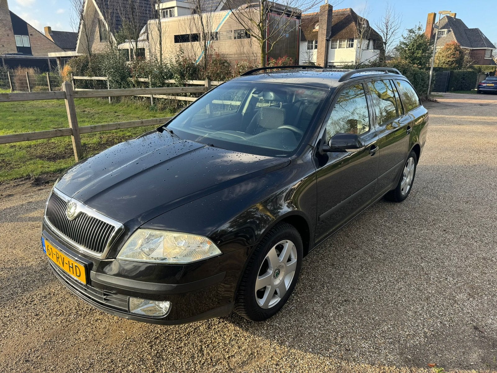 Skoda Octavia 1.6 Combi 75KW 2005 Zwart, Voorwielaandrijving, 4 cilinders, Zwart, 1200 kg