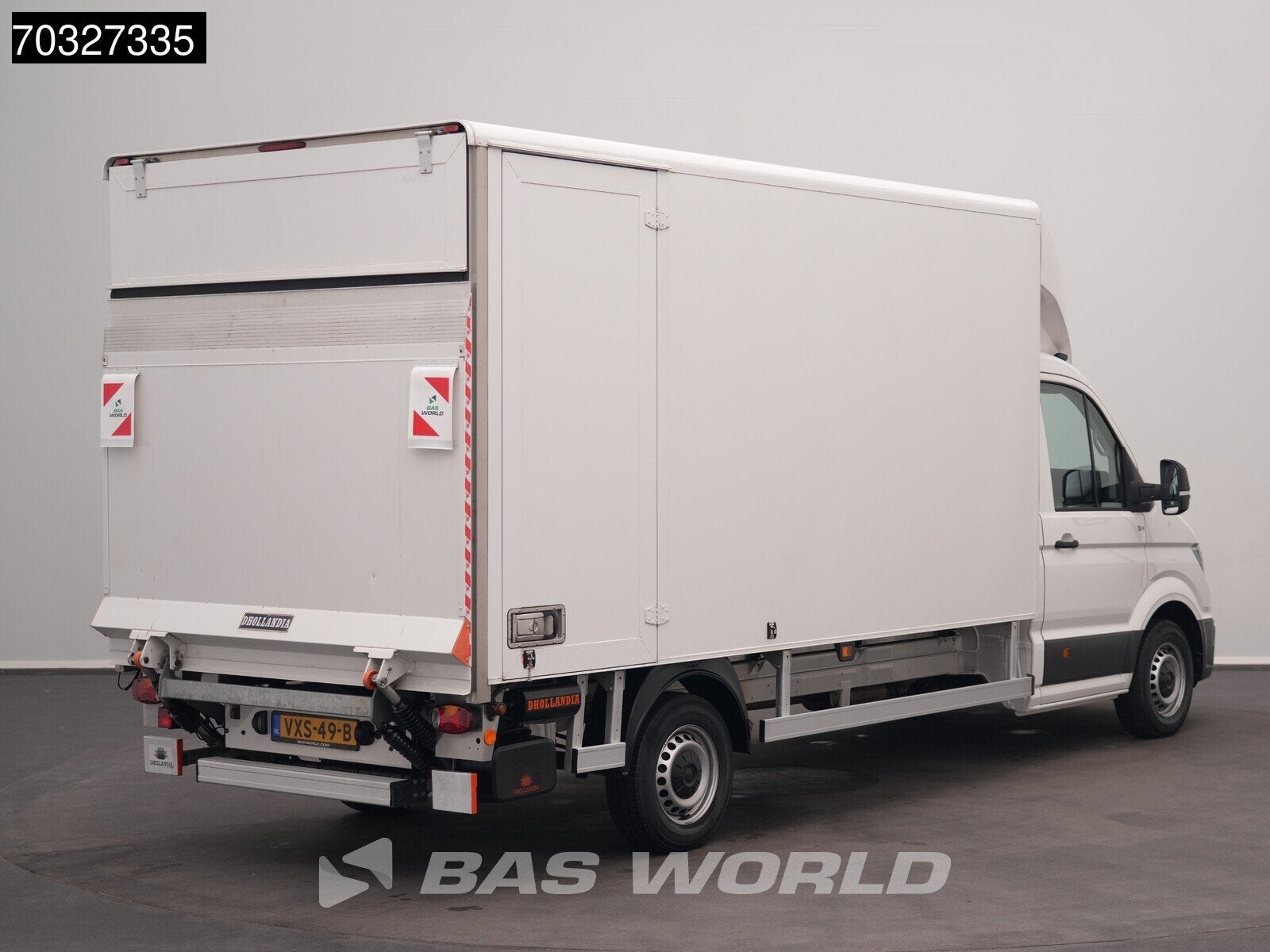 Volkswagen Crafter 140pk Automaat Laadklep Zijdeur Bakwagen, Auto's, Bestelauto's, Automaat, Stof, Gebruikt, Euro 6