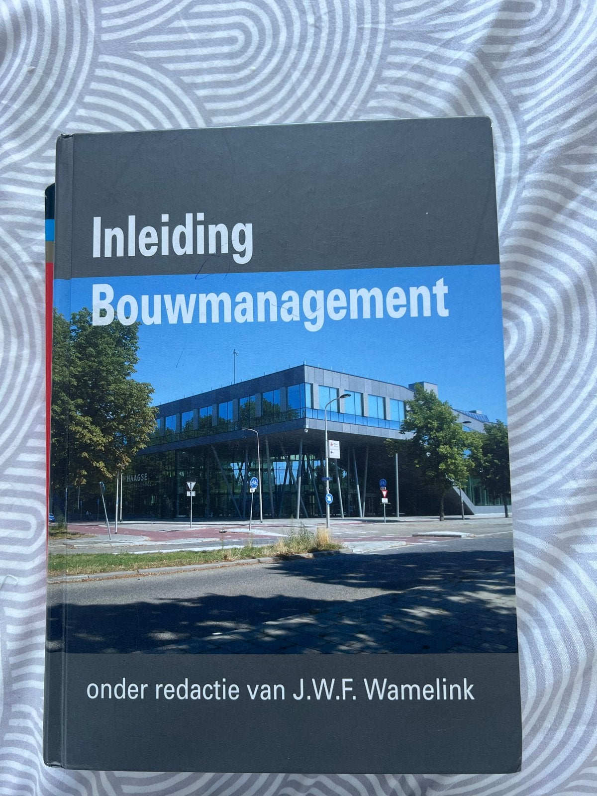 Inleiding Bouwmanagement - J.W.F. Wamelink, Ophalen of Verzenden, Beta, Zo goed als nieuw, HBO