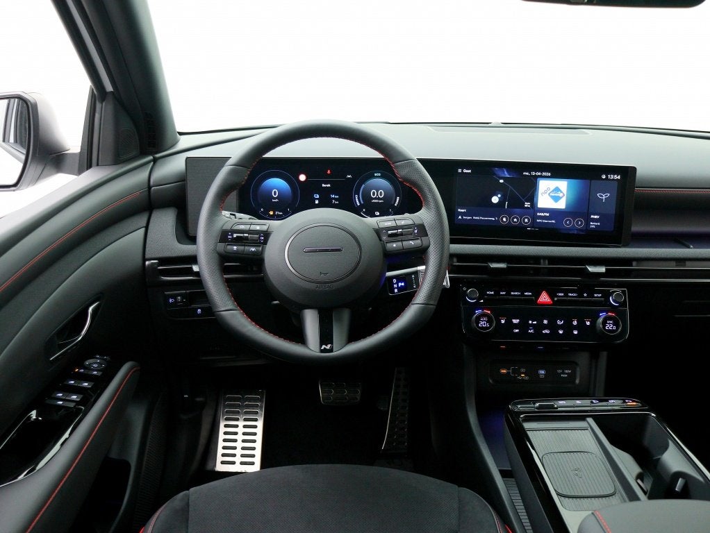 Hyundai Tucson 1.6 TGDI PHEV N Line Business Sky | Demo-voor, Auto's, Dealer onderhouden, 4 cilinders, Wit, Bedrijf